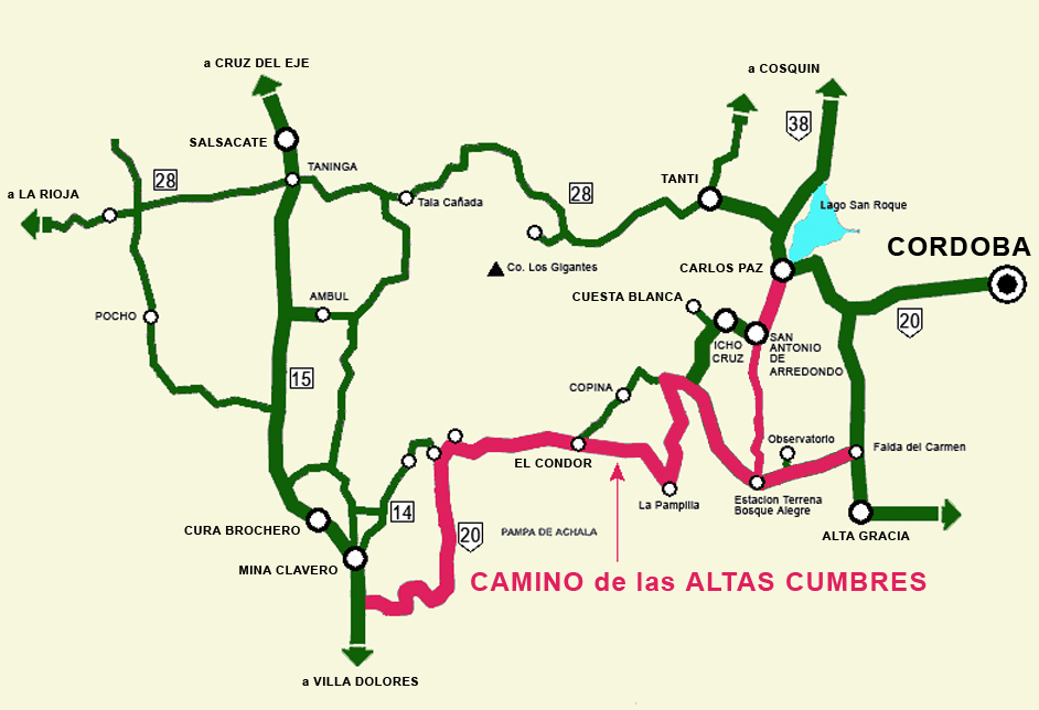 CAMINO de las ALTAS CUMBRES